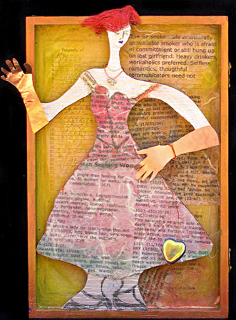 art from recycled microscope slide box