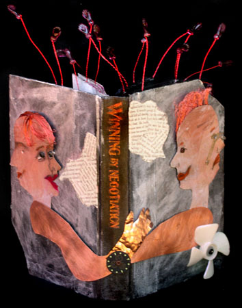 art from repurposed books