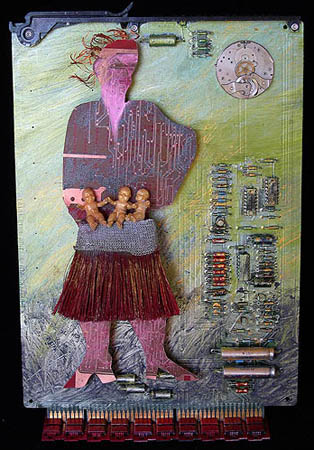 art from circuit boards